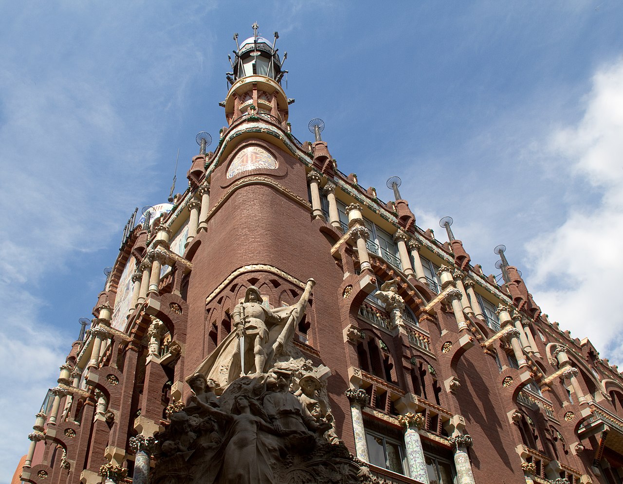 Detail of the facade. Photo: Tony Hisgett