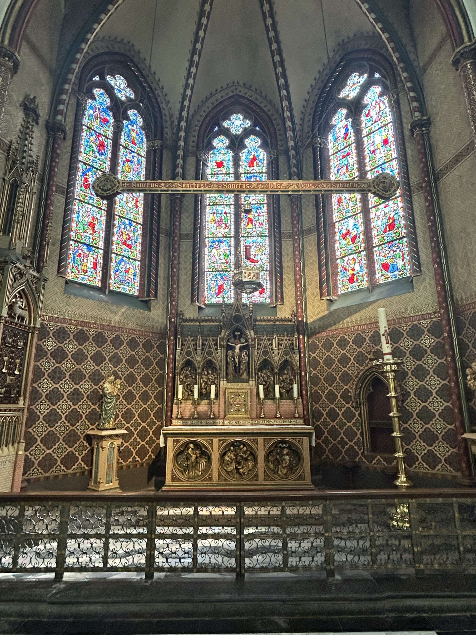 La chapelle absidiale du Sacrement