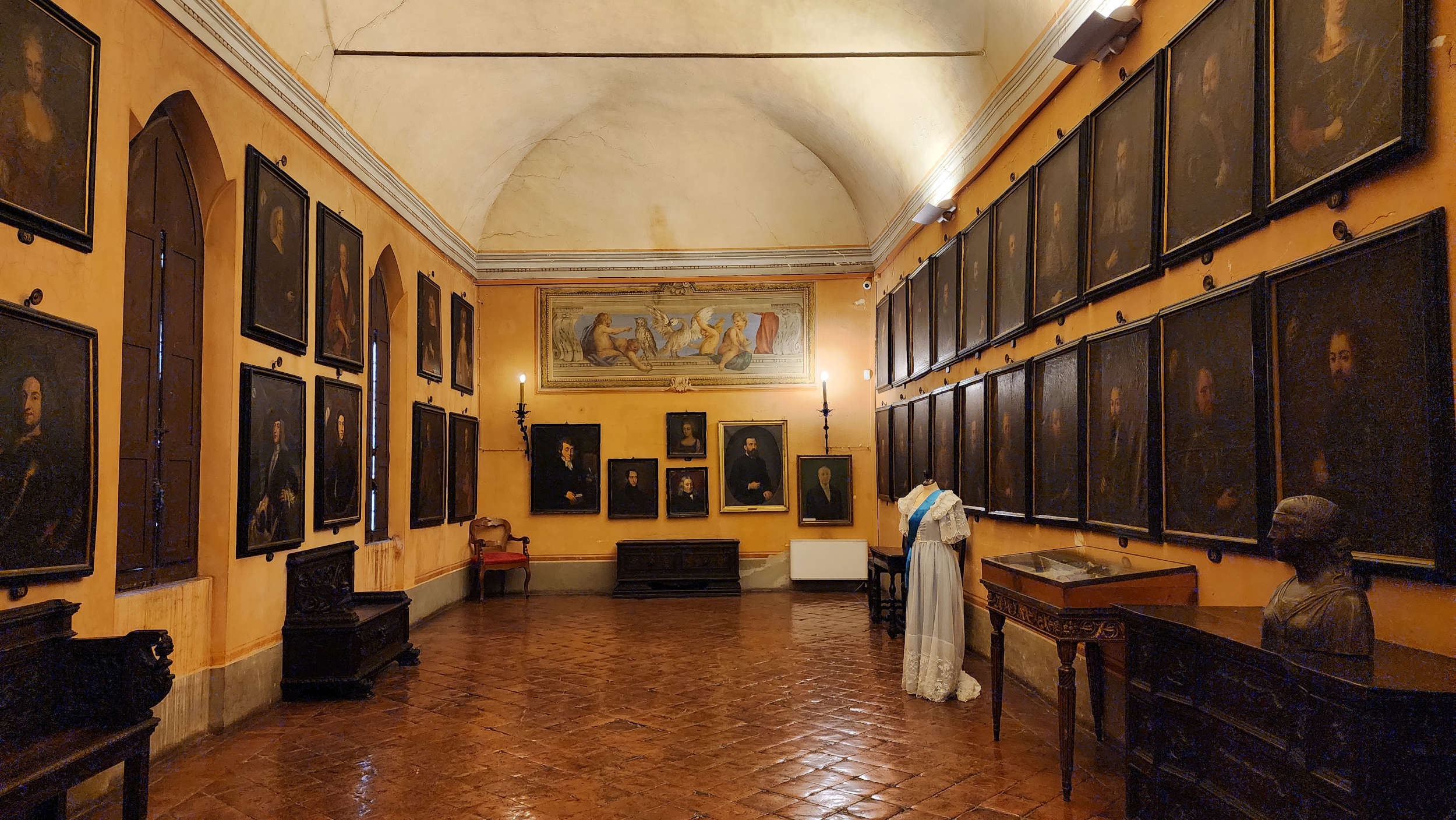 Rocca di Fontanellato, die Galerie der Vorfahren