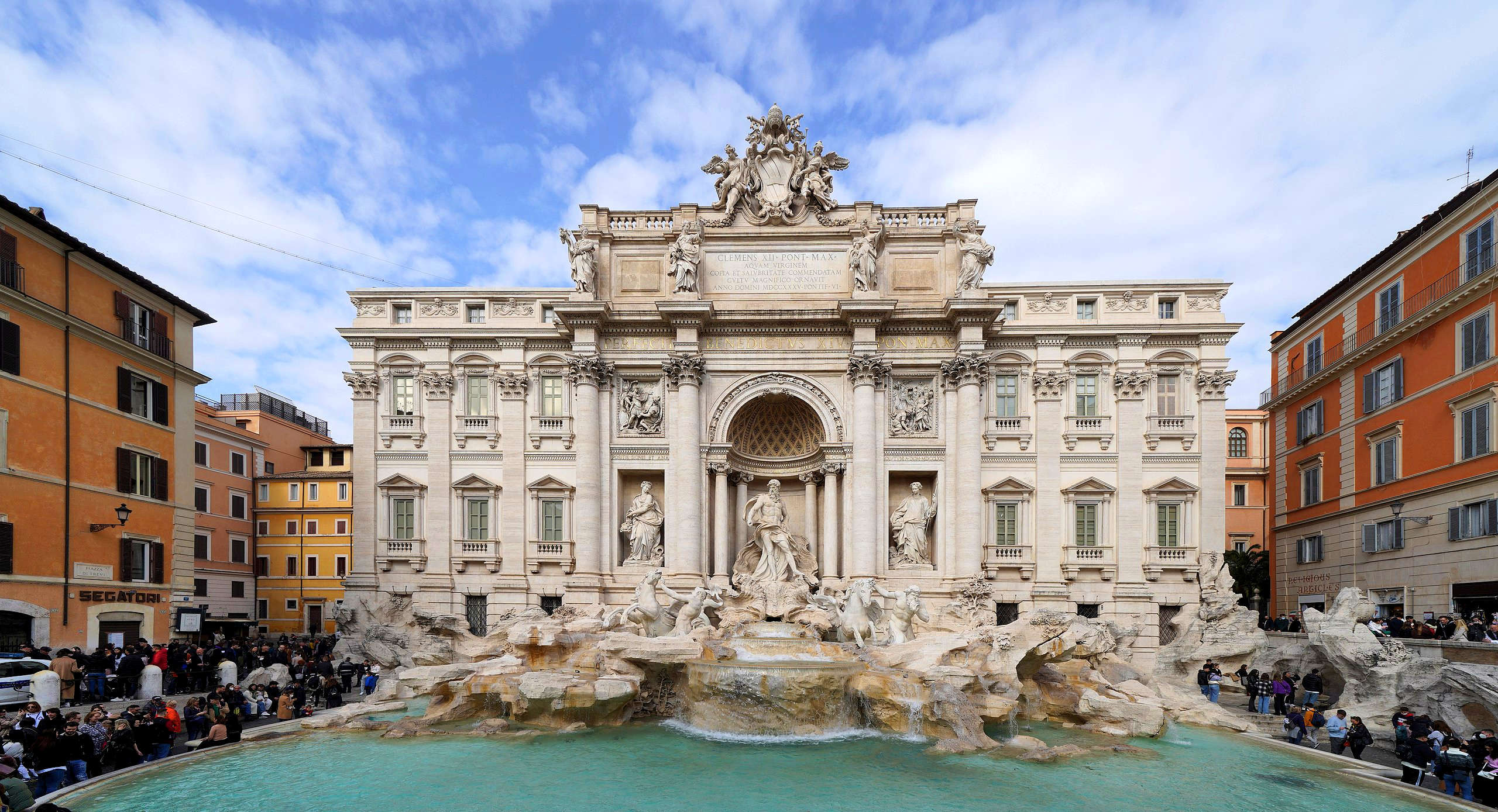 Fontaine de Trevi. Photo : Wikimedia/NikonZ7II