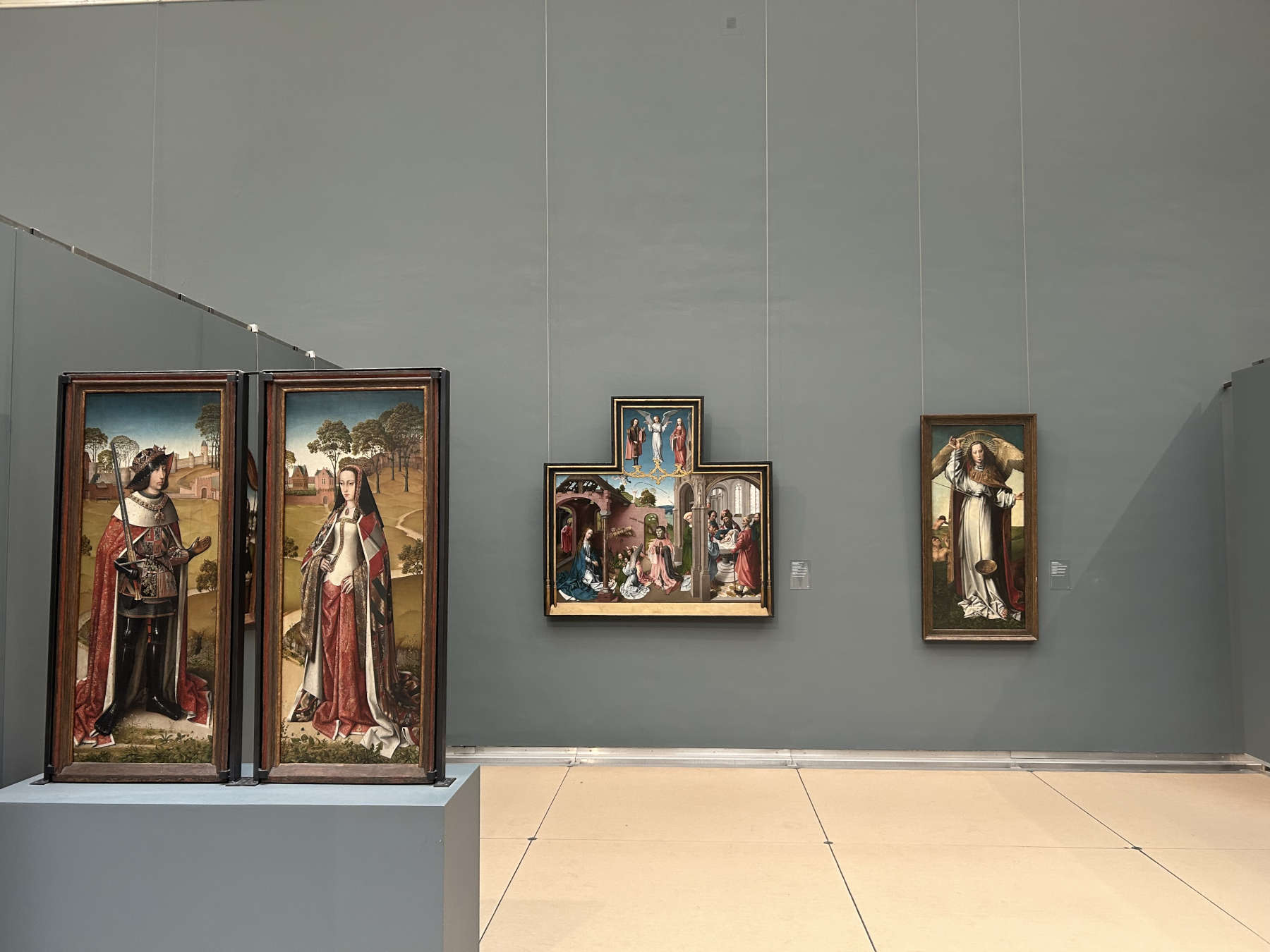 Old Masters Museum exhibits.