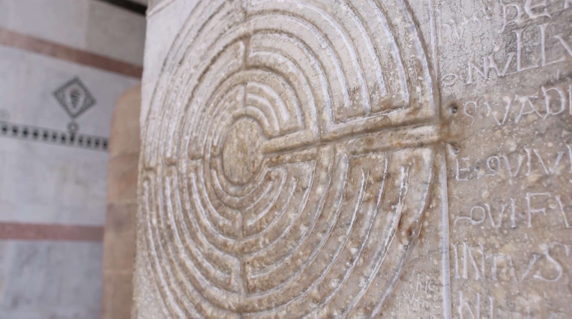 Detail of the labyrinth. Photo: Alessandro Pasquali / Danae Project