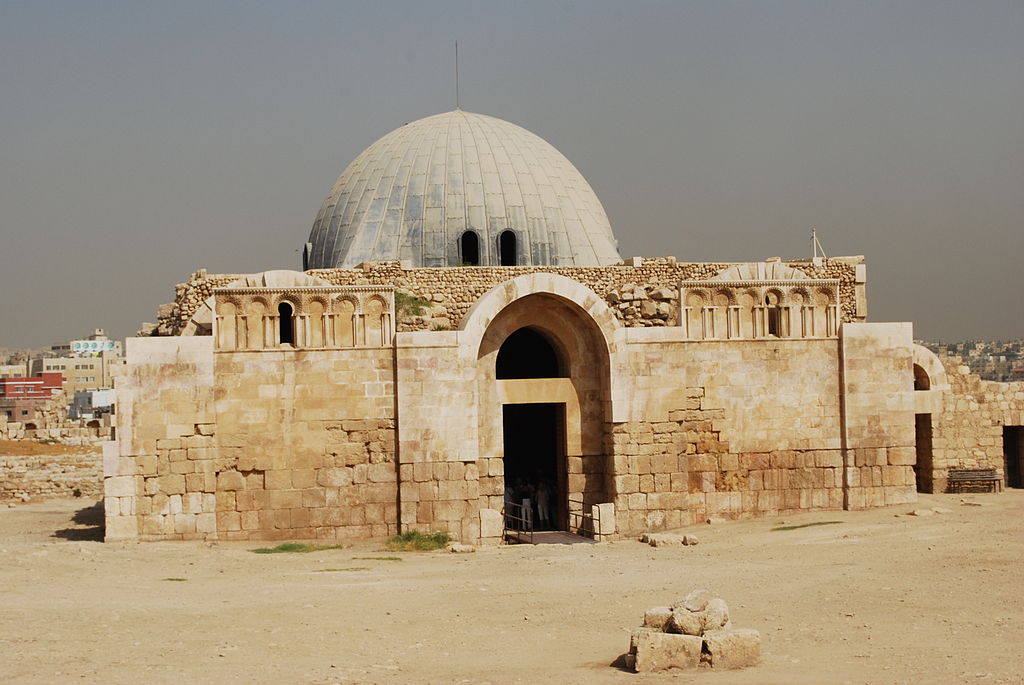 Amman, the Umayyad Palace. Photo: Jean HousenAmman, the Palace of the Umayyads. Photo: Jean Housen