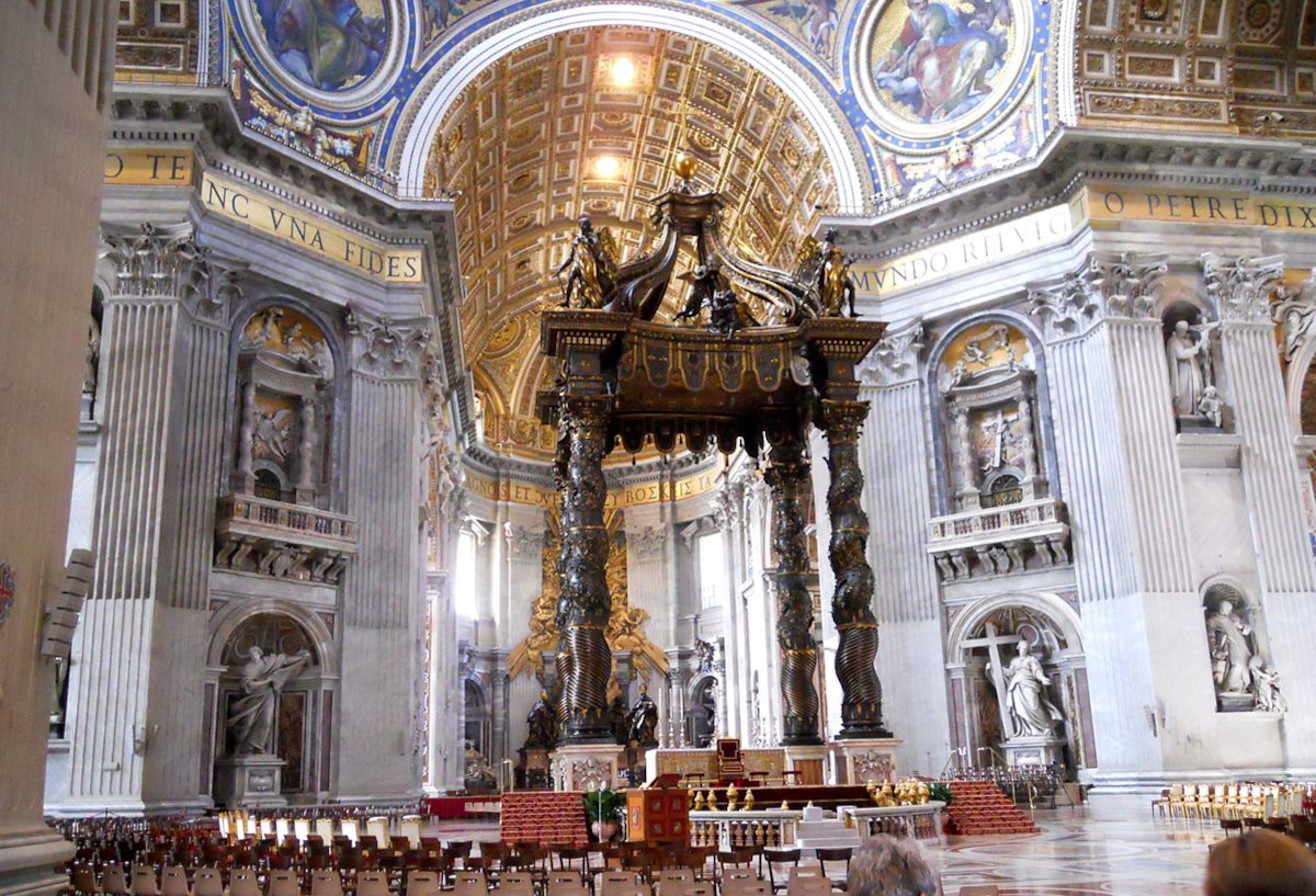 Il Baldacchino di San Pietro sarà restaurato in vista del Giubileo 2025 ...