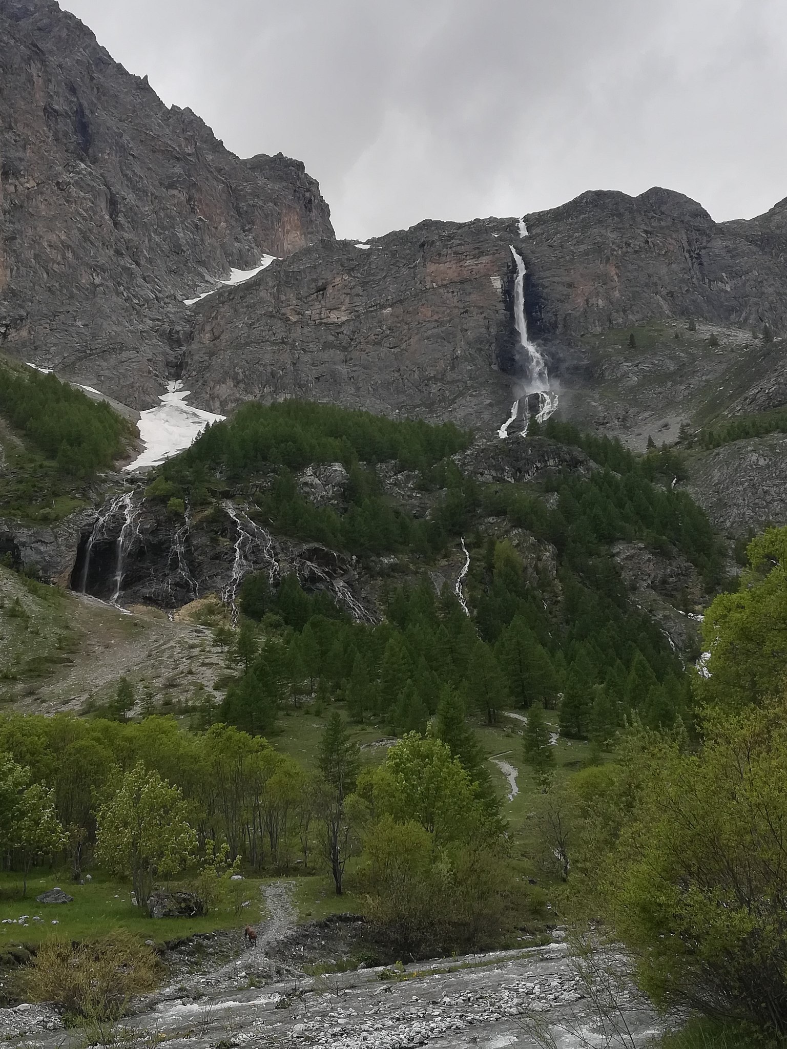 Die Wasserfälle von Stroppia