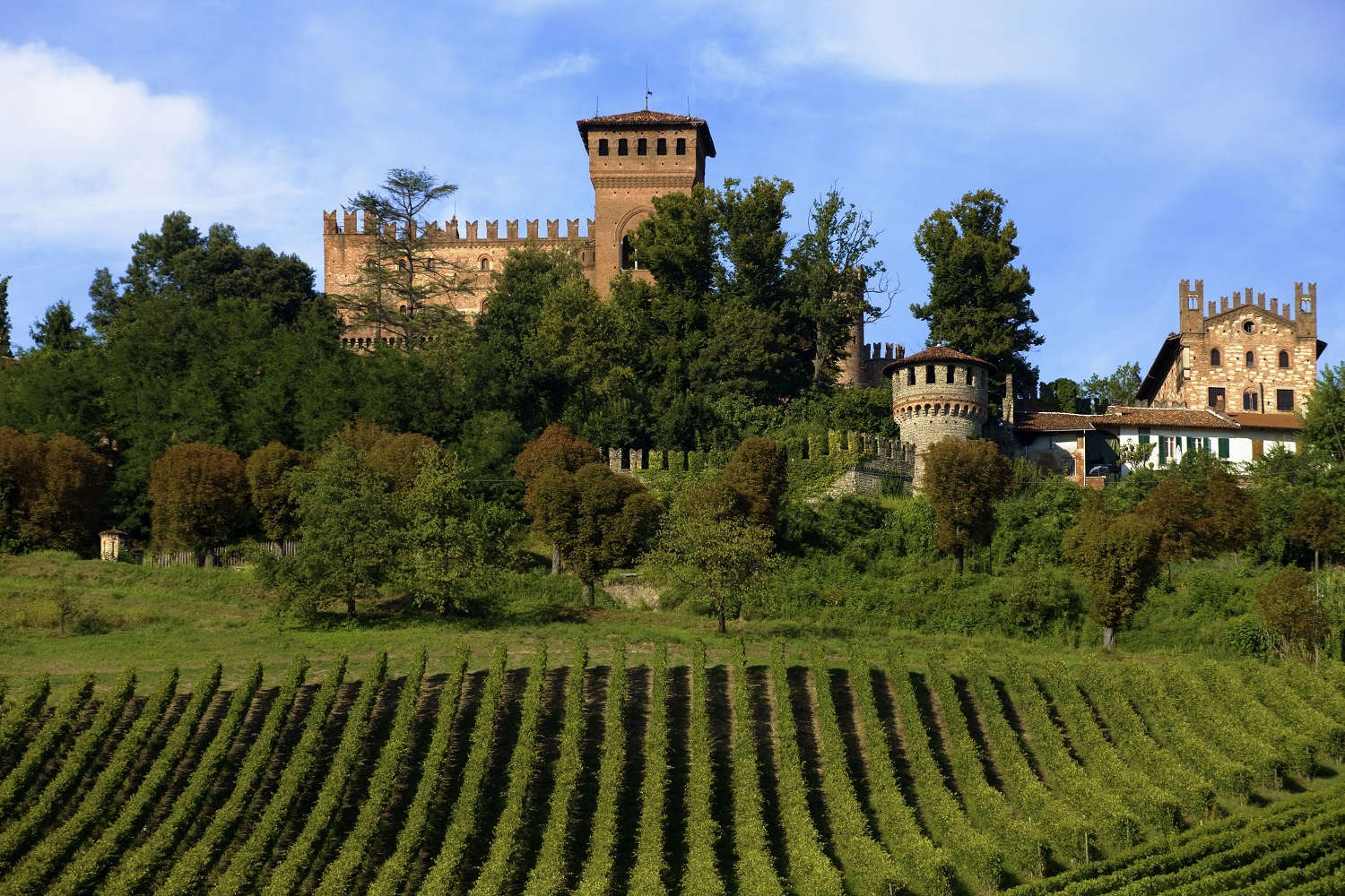 Le château de Gabiano