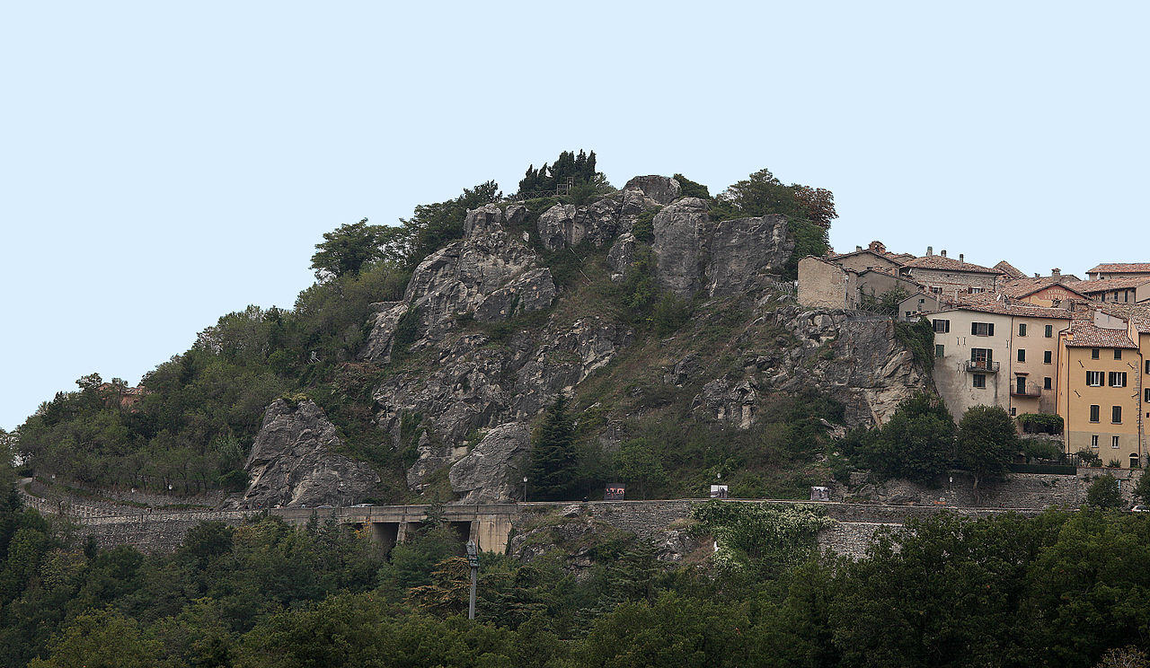 Ruines du château de la Penna, Pennabilli. Photo : Wikimedia/Luca