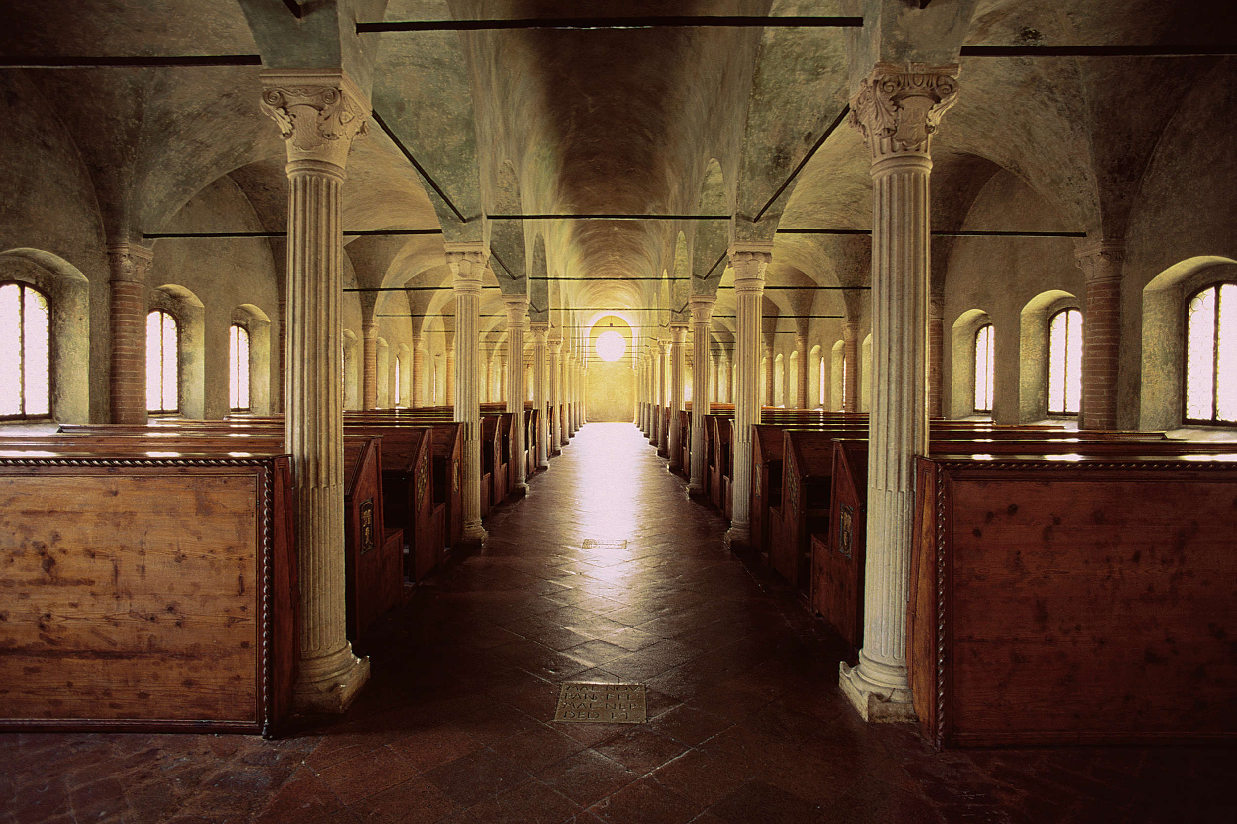 Cesena, Bibliothèque Malatesta. Photo : Archives de l'IAT Cesena