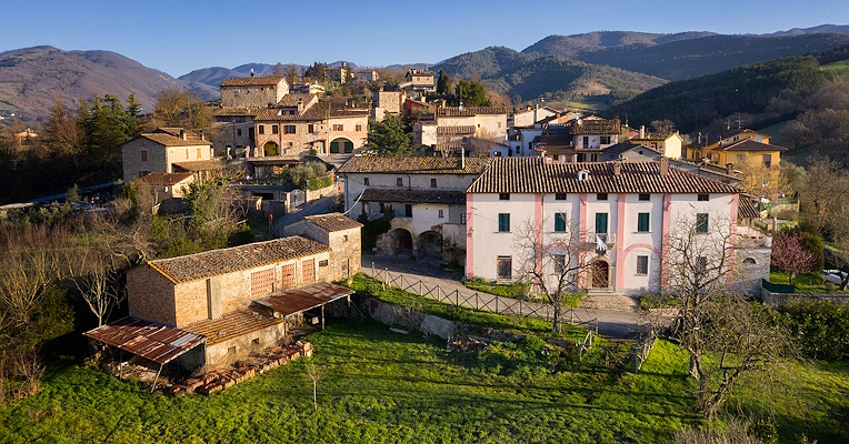 Blick auf Cospaia. Foto: Region Umbrien / Umbrien Tourismus