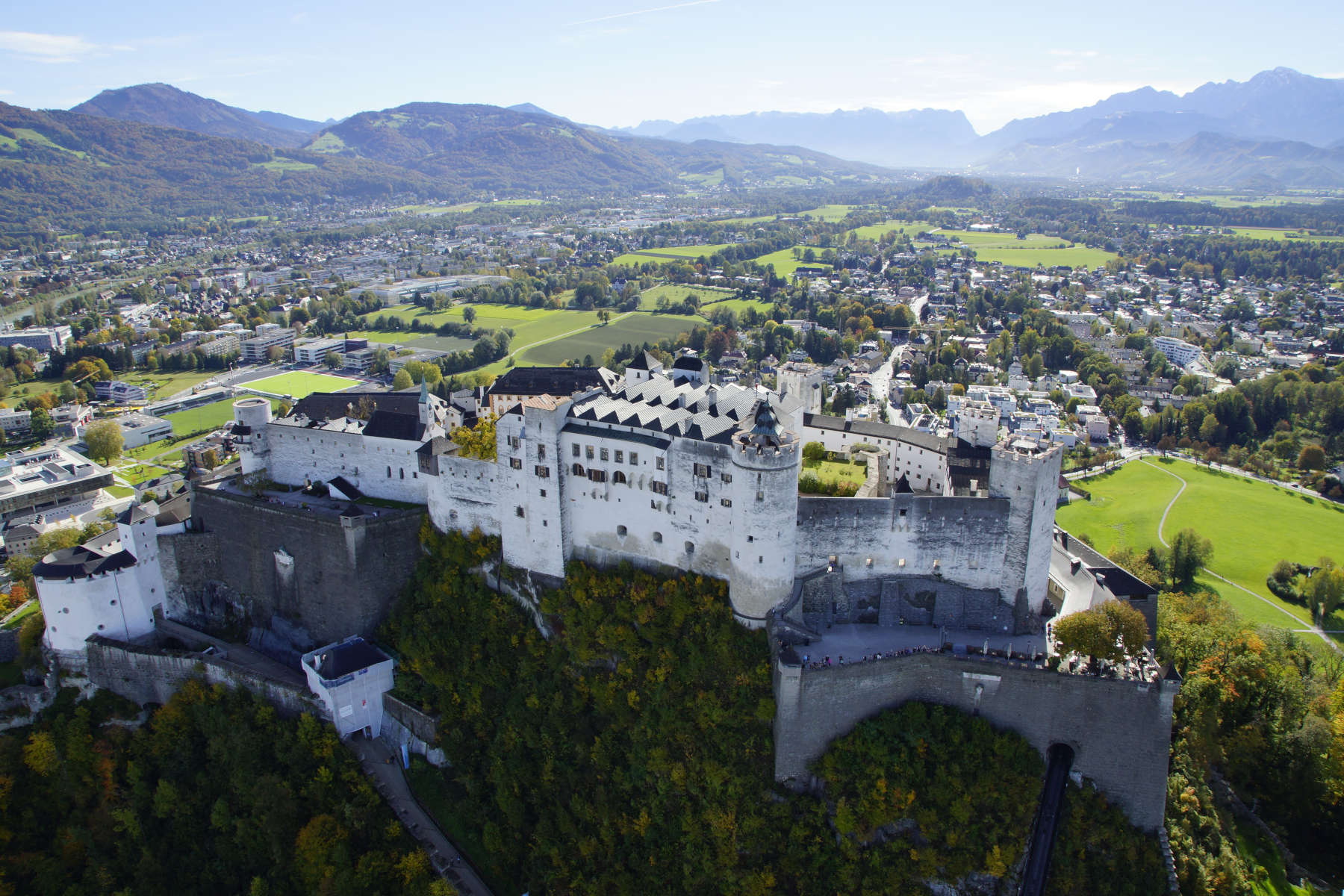 La forteresse de Salzbourg