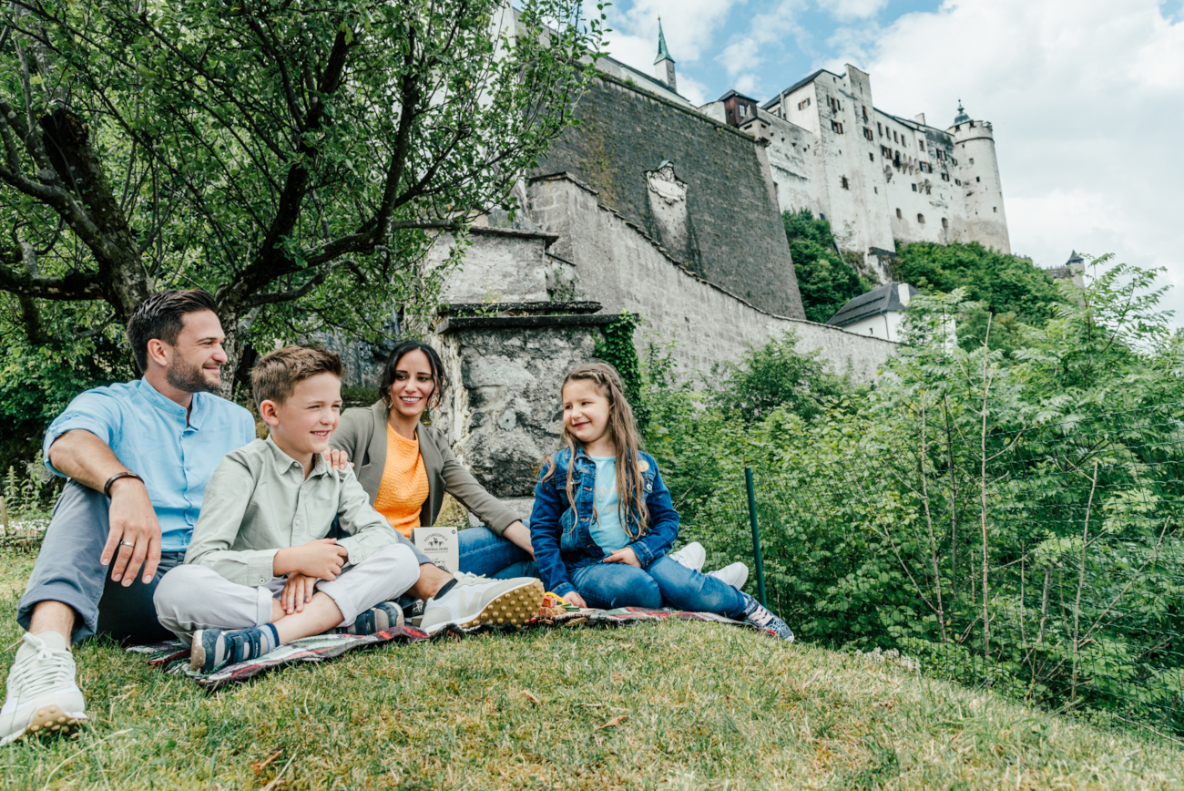 Hohensalzburg fortress for families. Credit Salzburger Burgen & Schlösser