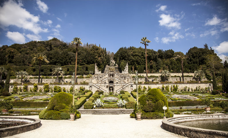 El jardín de Villa Garzoni. Foto: Parque Pinocho