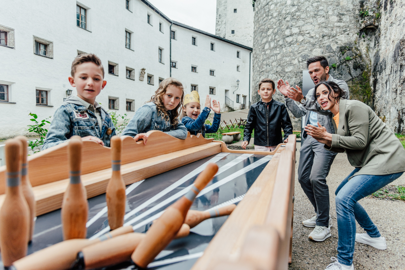 Games in Hohensalzburg Fortress. Credit Salzburger Burgen & Schlösser