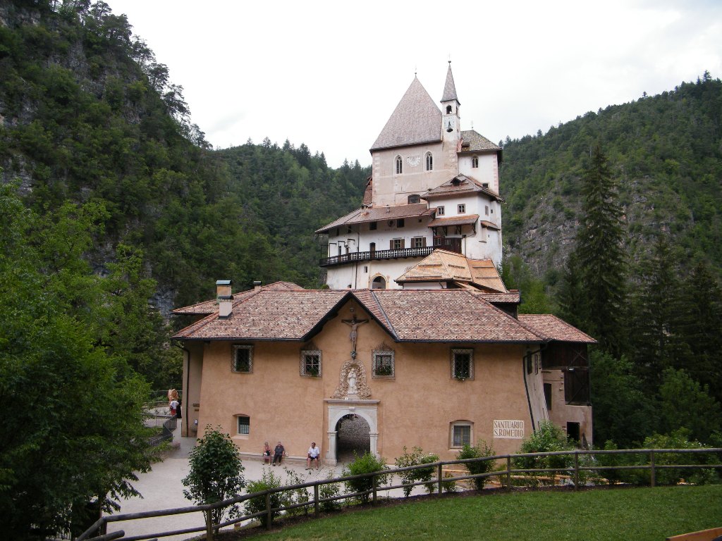 Santuario de San Romedio. Foto: Luca Giarelli