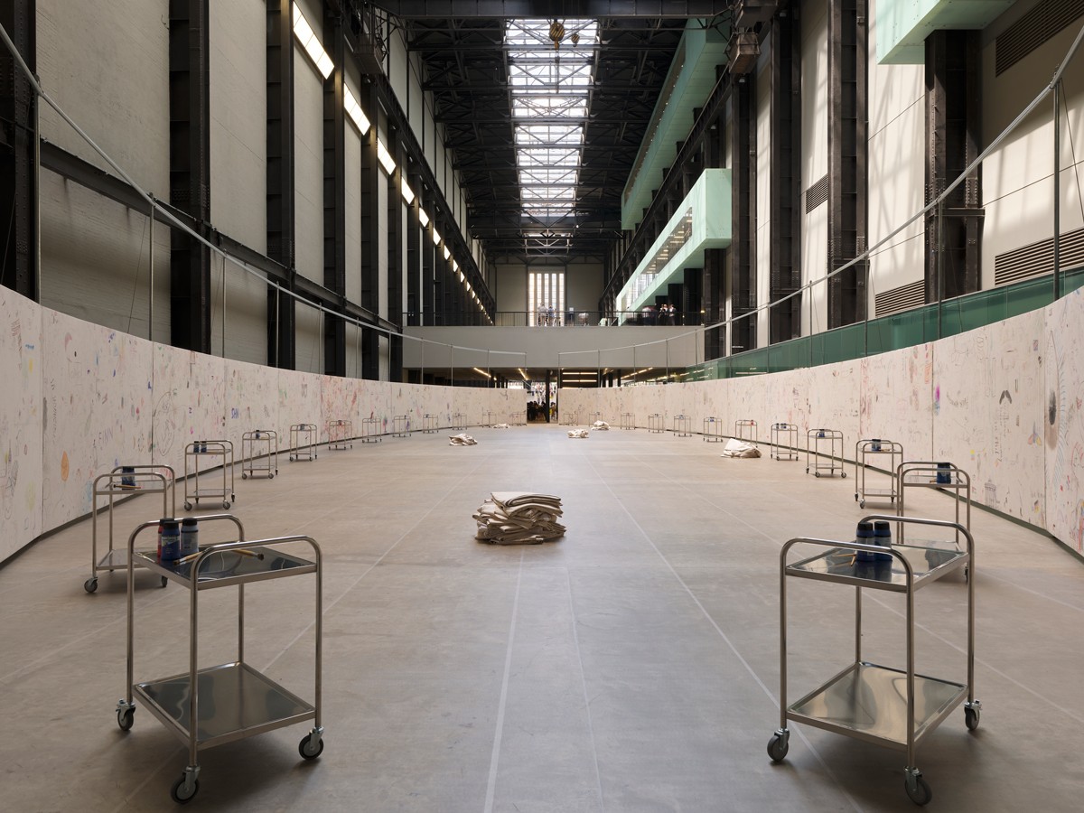 London, Murillo transforms Tate's Turbine Hall into a Monet-style garden