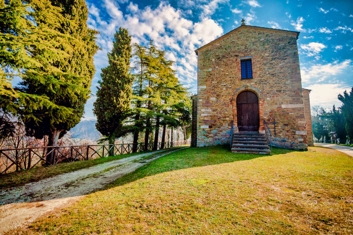 Mercato Saraceno, Pieve di Monte Sorbo. Photo: Municipal Archives