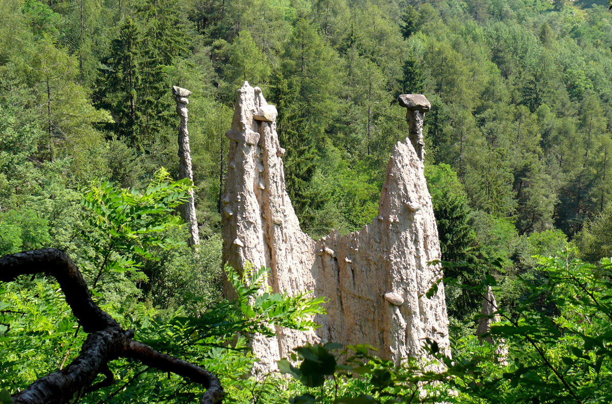 Les pyramides de Segonzano