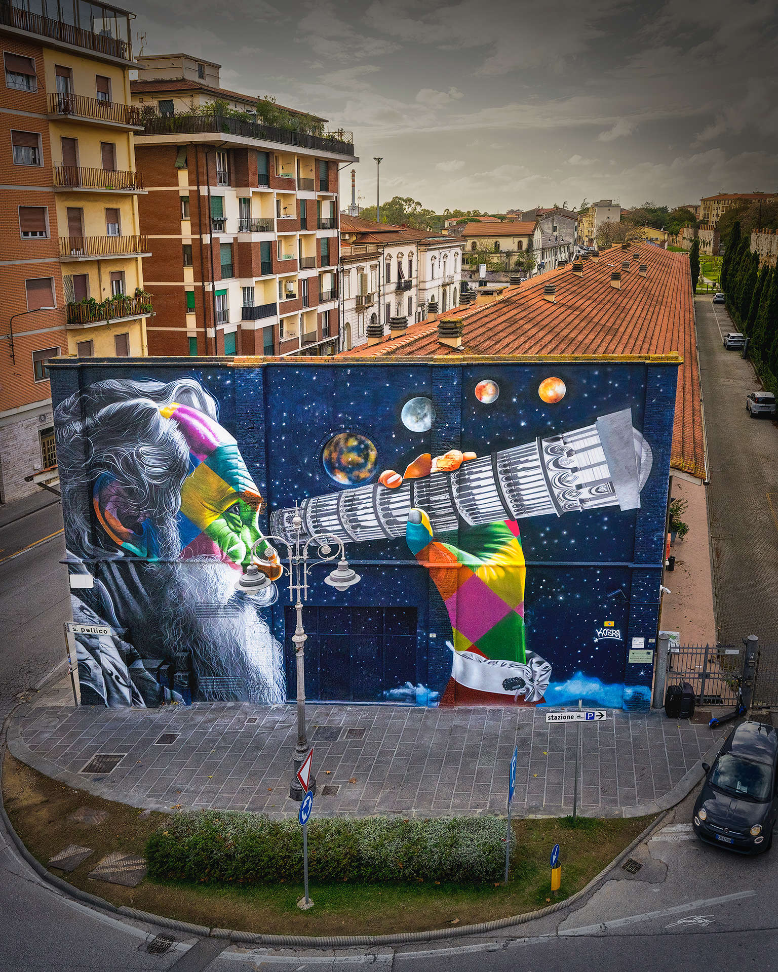 Pisa Italy S Largest Street Art Trail Unveiled Buzz And Now