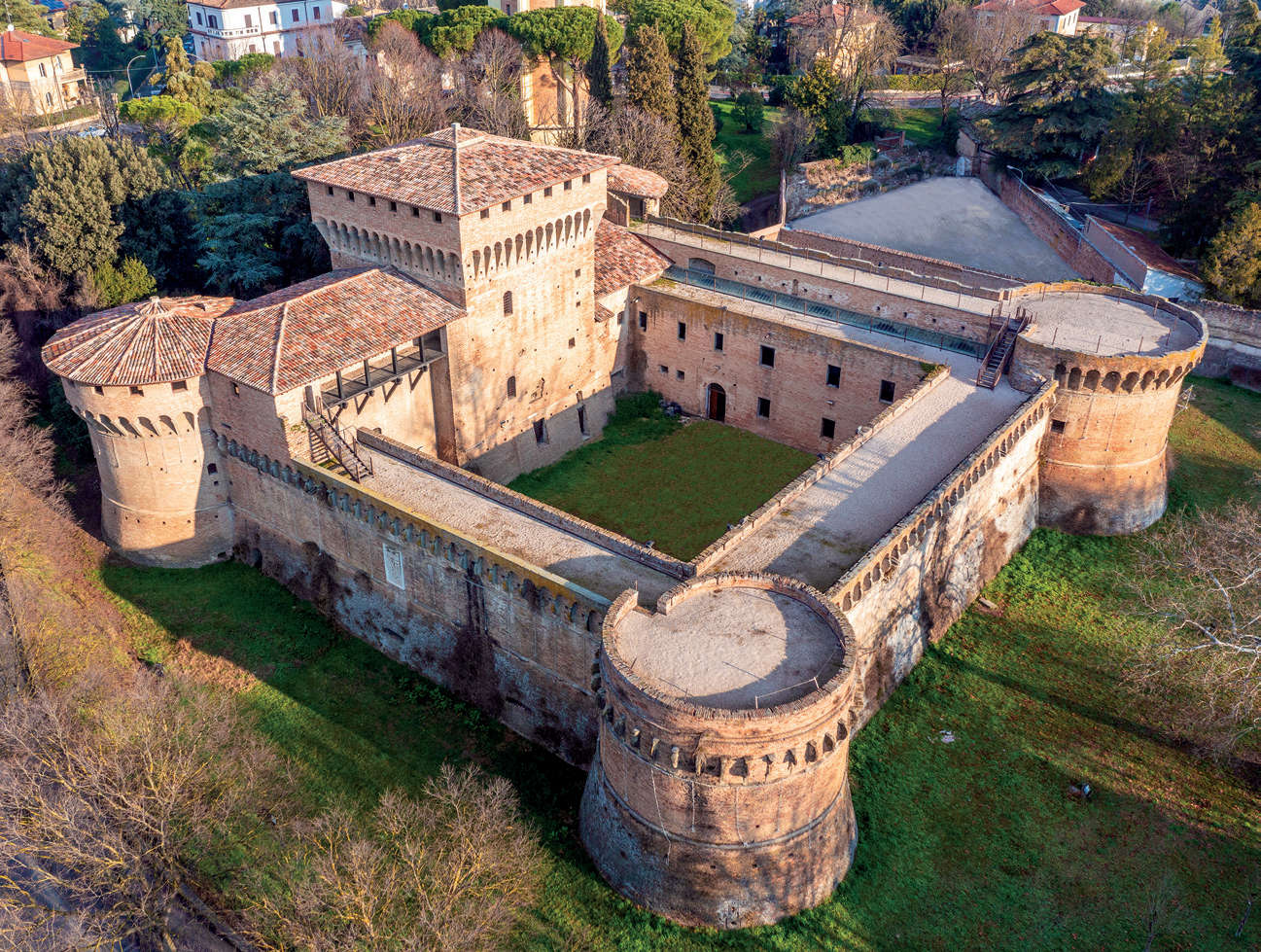 Forteresse de Ravaldino. Photo : Andrea Bonavita