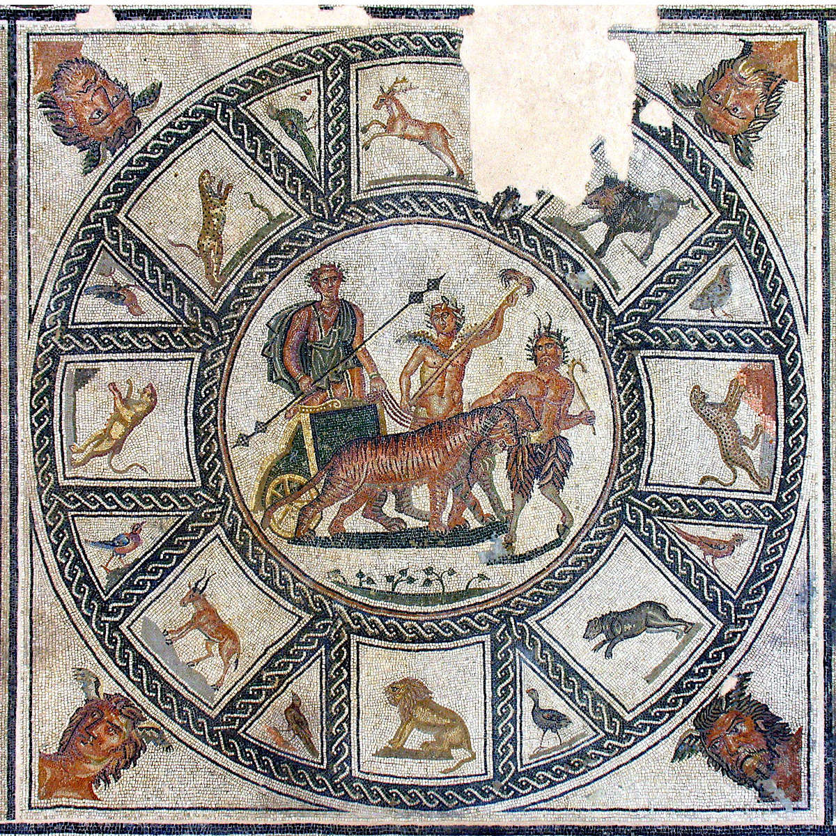 Sarsina, mosaic of the National Archaeological Museum