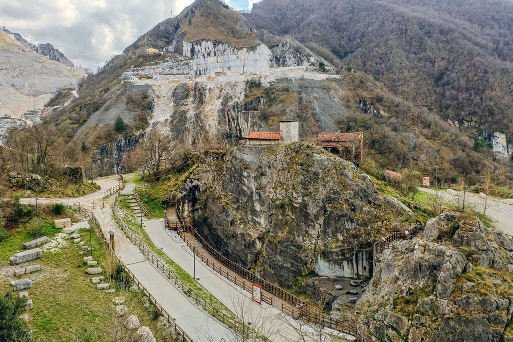 Carrara showcases the Roman history of its marble