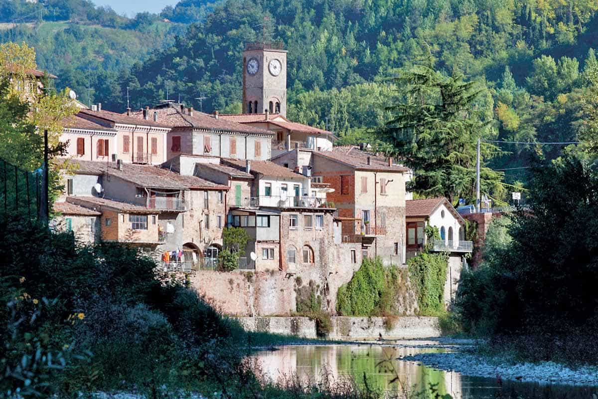 Vue du Mercato Saraceno. Photo : Archives municipales