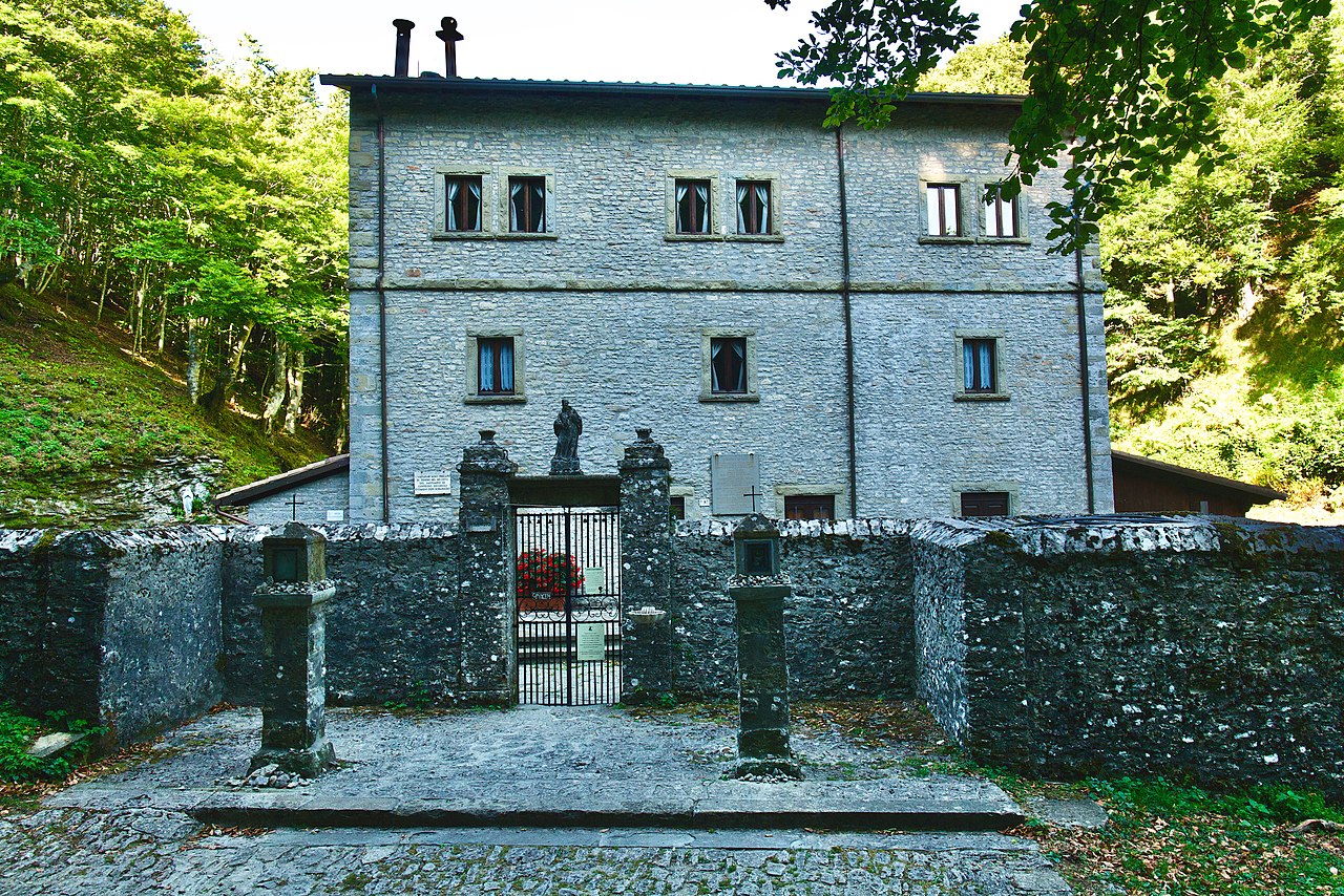 Verghereto, die Einsiedelei von Sant'Alberico. Foto: Luca Tizzi