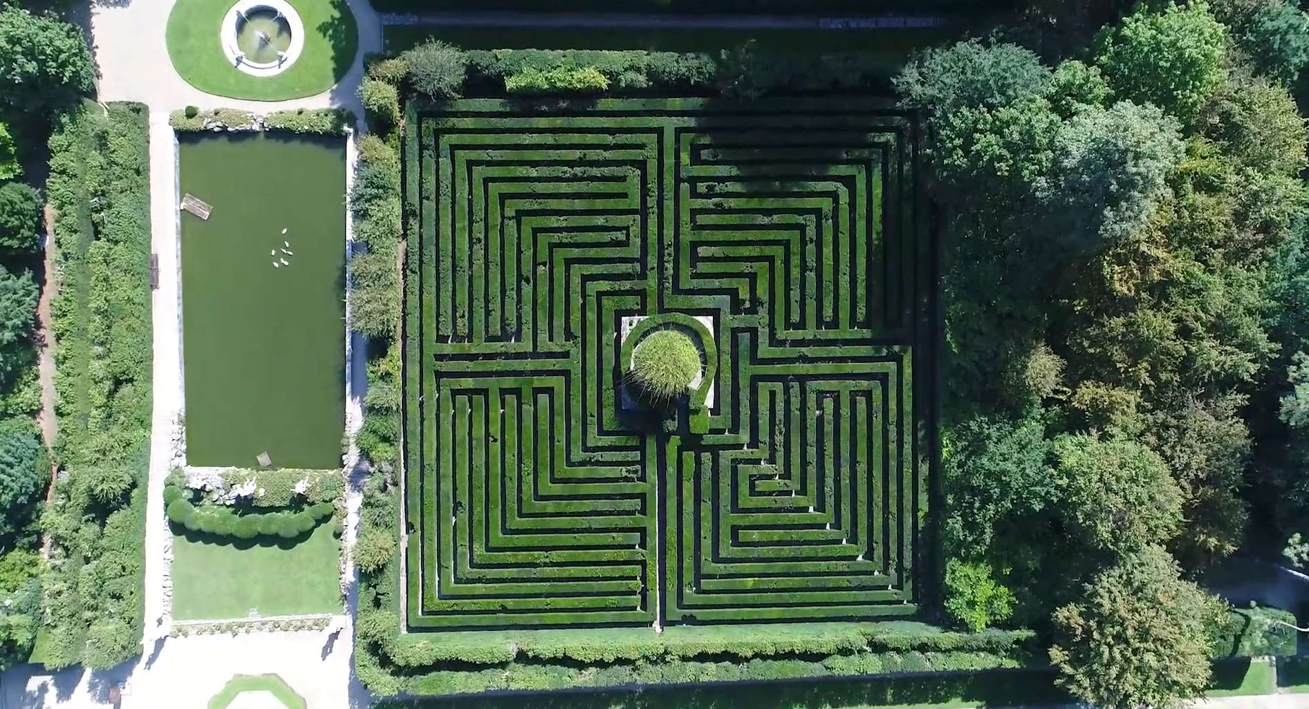 Le labyrinthe. Photo : Alessandro Pasquali / Projet Danae