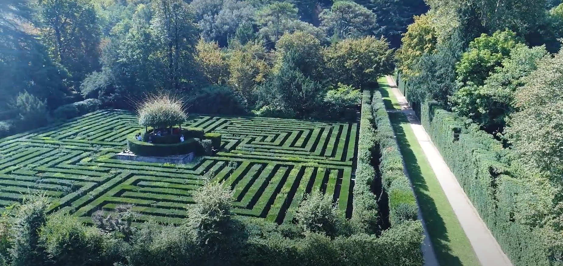 Le labyrinthe. Photo : Alessandro Pasquali / Projet Danae