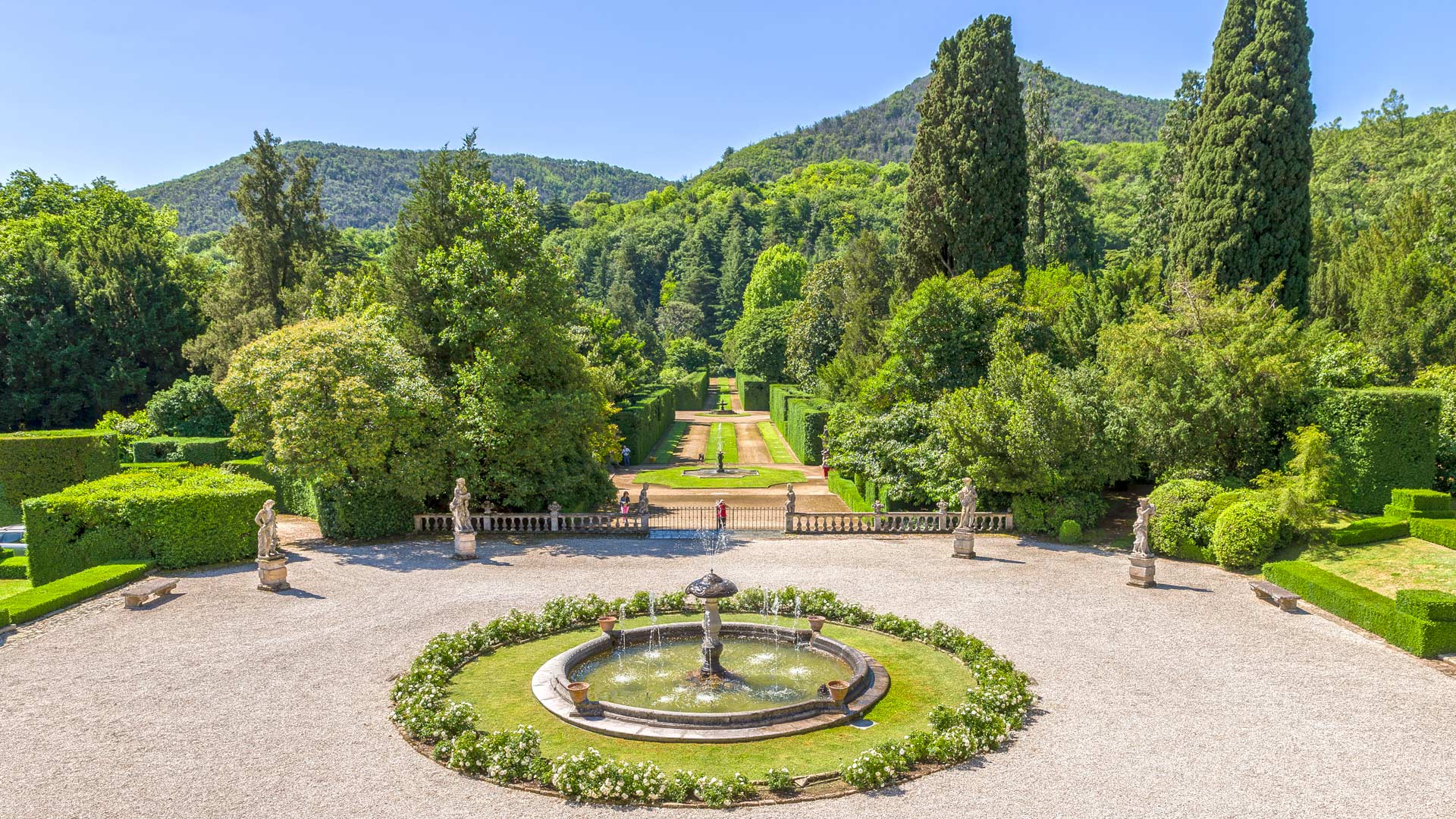 Der Platz der Enthüllungen. Foto: Villa Barbarigo