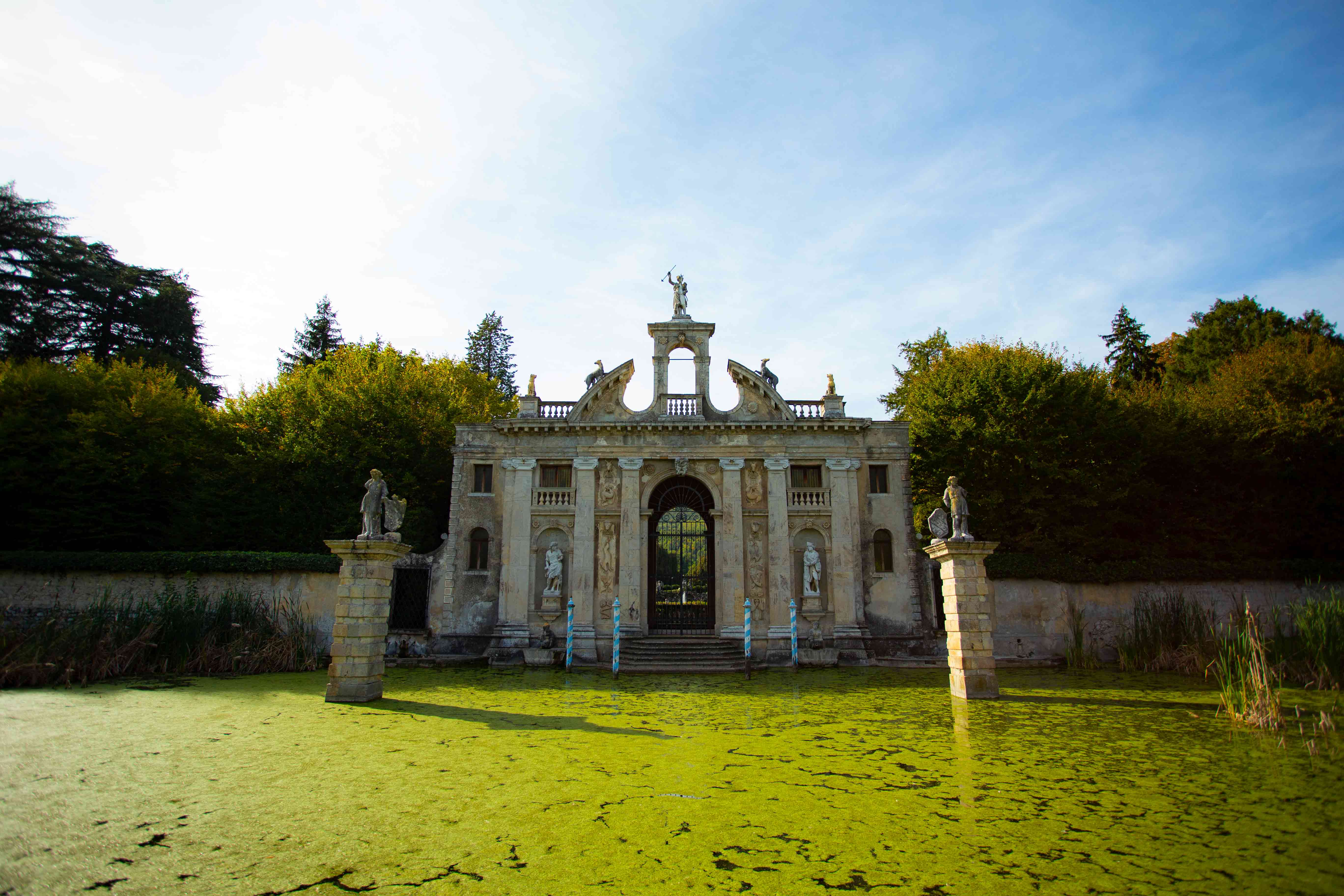 Pabellón de Diana. Foto: Villa Barbarigo