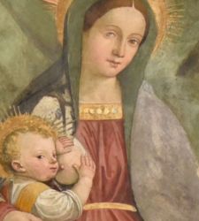 Brescia, finaliza la restauración de la Virgen de la Leche de Andrea Marone