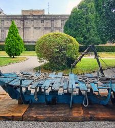 El esqueleto de un barco en la Cappella Reale Espiatoria de Monza: la obra site-specific de Angelo Caprotti