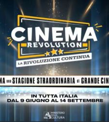 Da giugno a settembre torna Cinema Revolution: film italiani ed europei a 3,50 euro