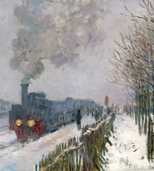 Vom Zug im Schnee zu den Seerosen. So sieht die Monet-Ausstellung in Padua aus