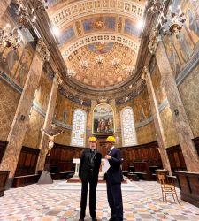 A Tolentino apre il cantiere di lavori al duomo di San Catervo. Saranno riparati i danni del sisma del 2016