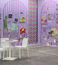 The Lilac Room: an immersive masterpiece by ERK14 at the latest edition of ArtVerona