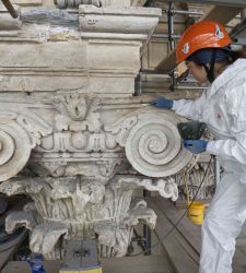 Torino, finisce il primo lotto di restauro della facciata di Palazzo Madama