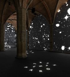 Firenze, fiori e cieli stellati in una grande installazione video in Sala d&rsquo;Arme a Palazzo Vecchio