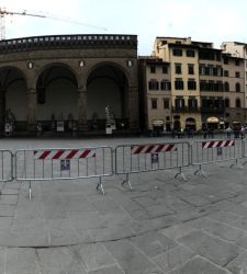 Florence, la réunion du G7 sur le tourisme commence : la Piazza della Signoria est blindée