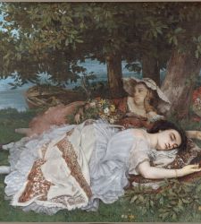 Capolavoro di Courbet giunge per la prima volta a Napoli, al Museo di Capodimonte, da Parigi