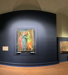 New display of Pontormo's Visitation ready: it can be seen in Poggio a Caiano