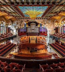 The Palau de la M&uacute;sica Catalana, a masterpiece of modernism