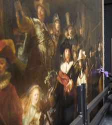 Amsterdam, parte la fase operativa del restauro della Ronda di Notte di Rembrandt