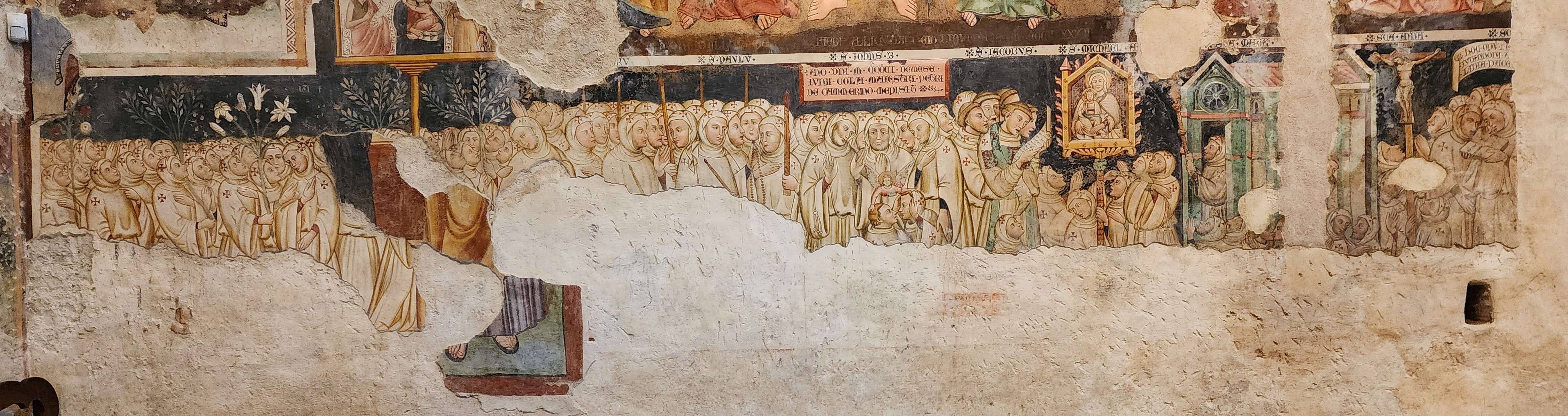 Cola di Pietro, Procesión de los Blancos (1401)