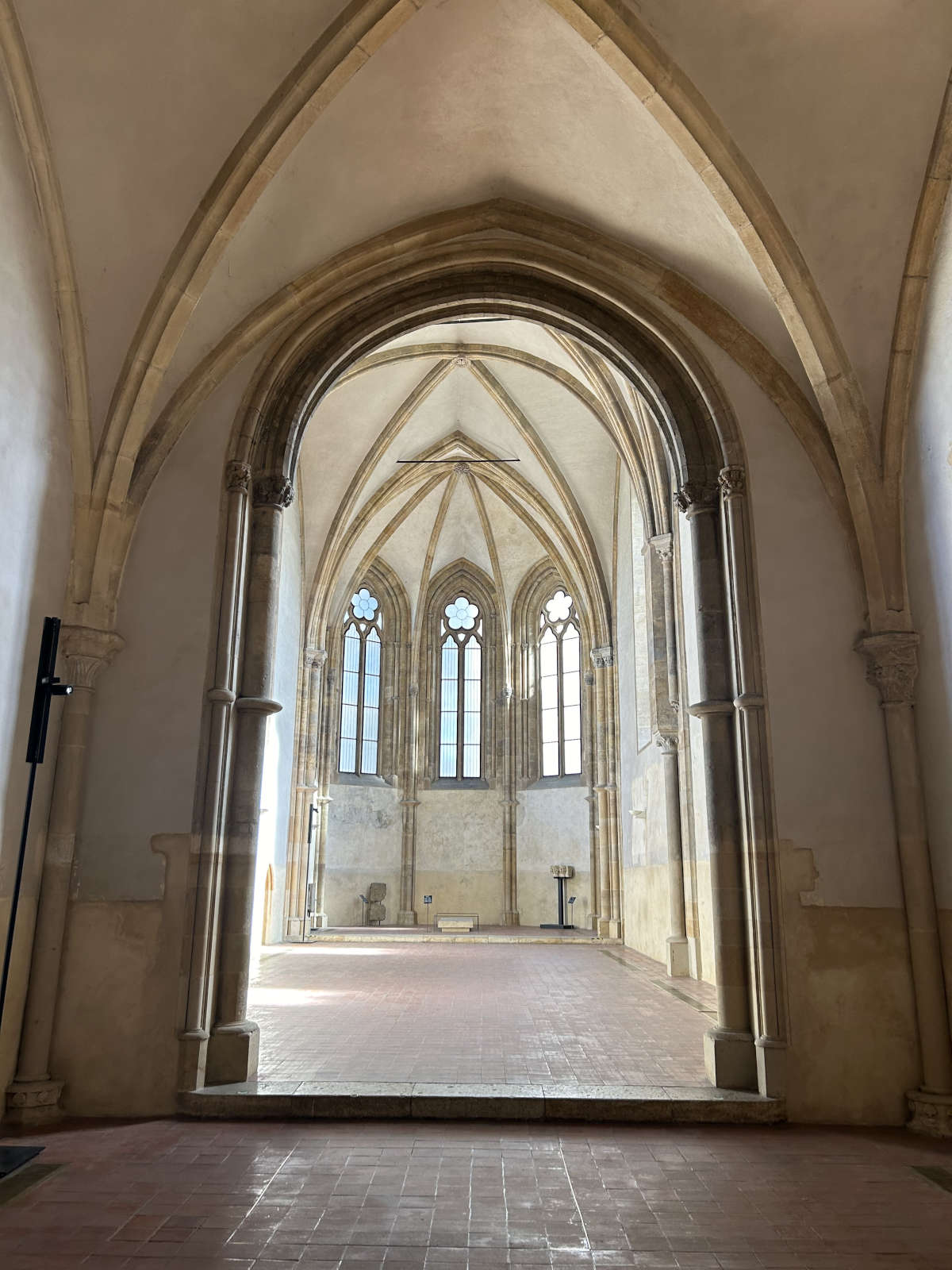 The interior of the Church of the Convent of St. Agnes