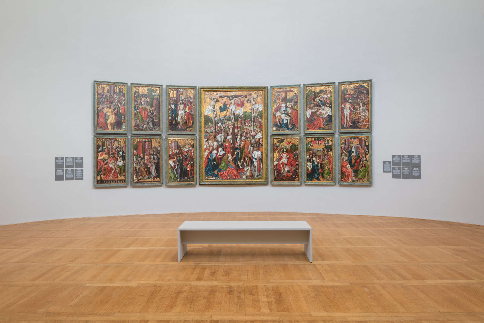 Hans Raphon, Altar of the Passion (1499; Prague, Národní Galerie). Photo: Katarína Hudačinová