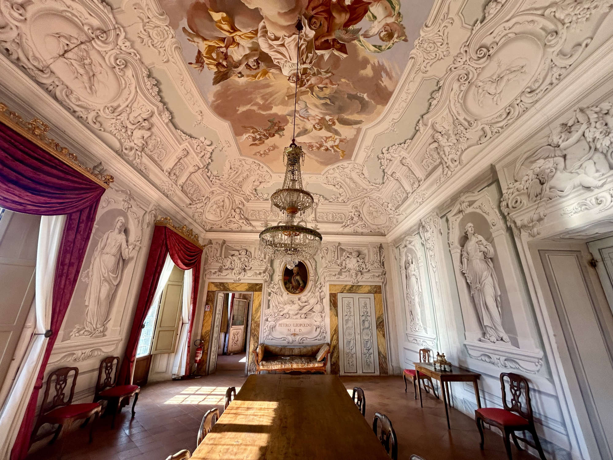 The main hall of the Grand Ducal Foresteria