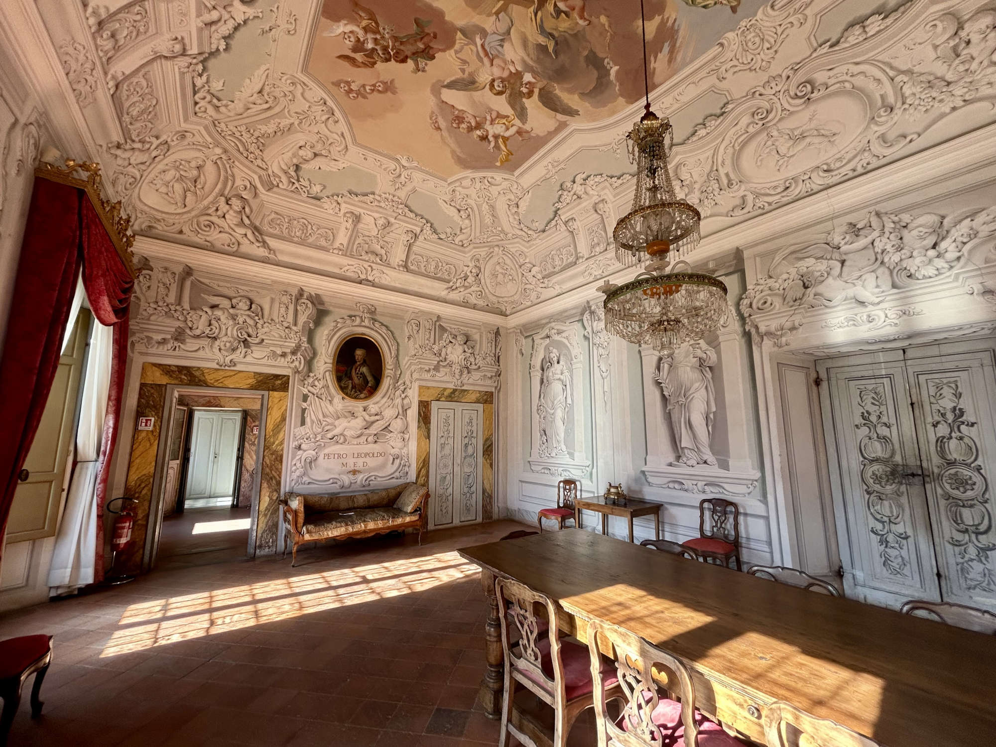 The main hall of the Grand Ducal Foresteria