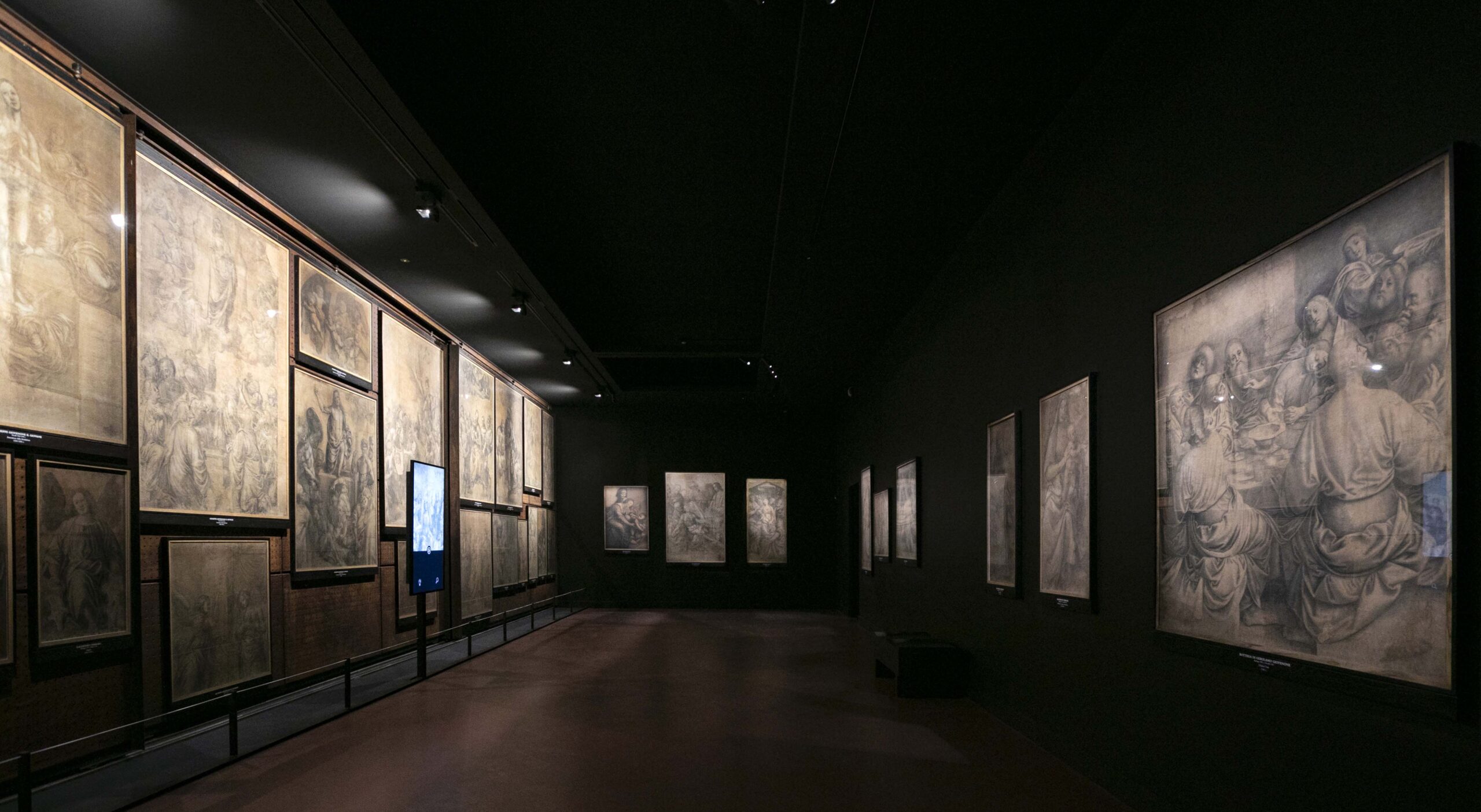 Pinacoteca Albertina de Turín, sala de los cartones gaudenzianos. Foto: Consulta Valorizzazione Beni Artistici e Culturali di Torino